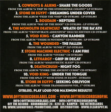 Various : Off The Record Label Sampler Vol. 1 (CD, Promo, Smplr)