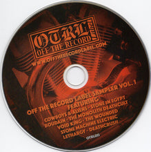 Various : Off The Record Label Sampler Vol. 1 (CD, Promo, Smplr)