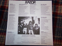 Razor (2) : Armed And Dangerous (LP, Album, Ltd, RE, RM, Whi)