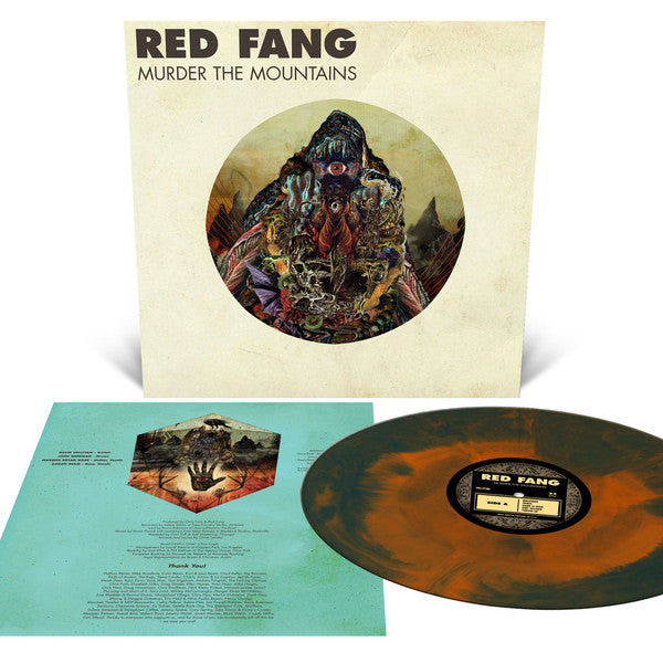 Red Fang : Murder The Mountains (LP, Album, RP, Blu)