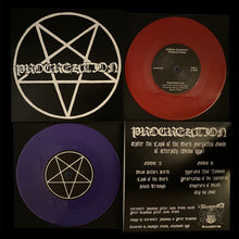 Procreation (6) : Enter The Land Of The Dark Forgotten Souls Of Eternity (7", EP, Red)