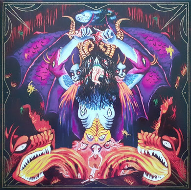 Devil Master : Satan Spits On Children Of Light (LP, Album, RP, Vio)