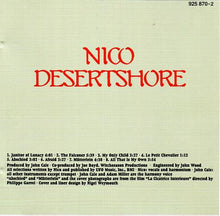 Nico (3) : Desertshore (CD, Album, RE)