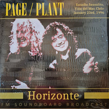 Jimmy Page, Robert Plant Horizonte 3LP Estadio Sausalito, Viña del Mar, Chile 3LP